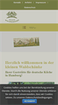 Mobile Screenshot of kleine-waldschaenke-hamburg.de